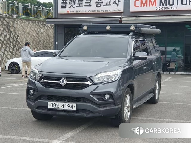 Ssangyong Rexton Sports 2019 Серый из Кореи