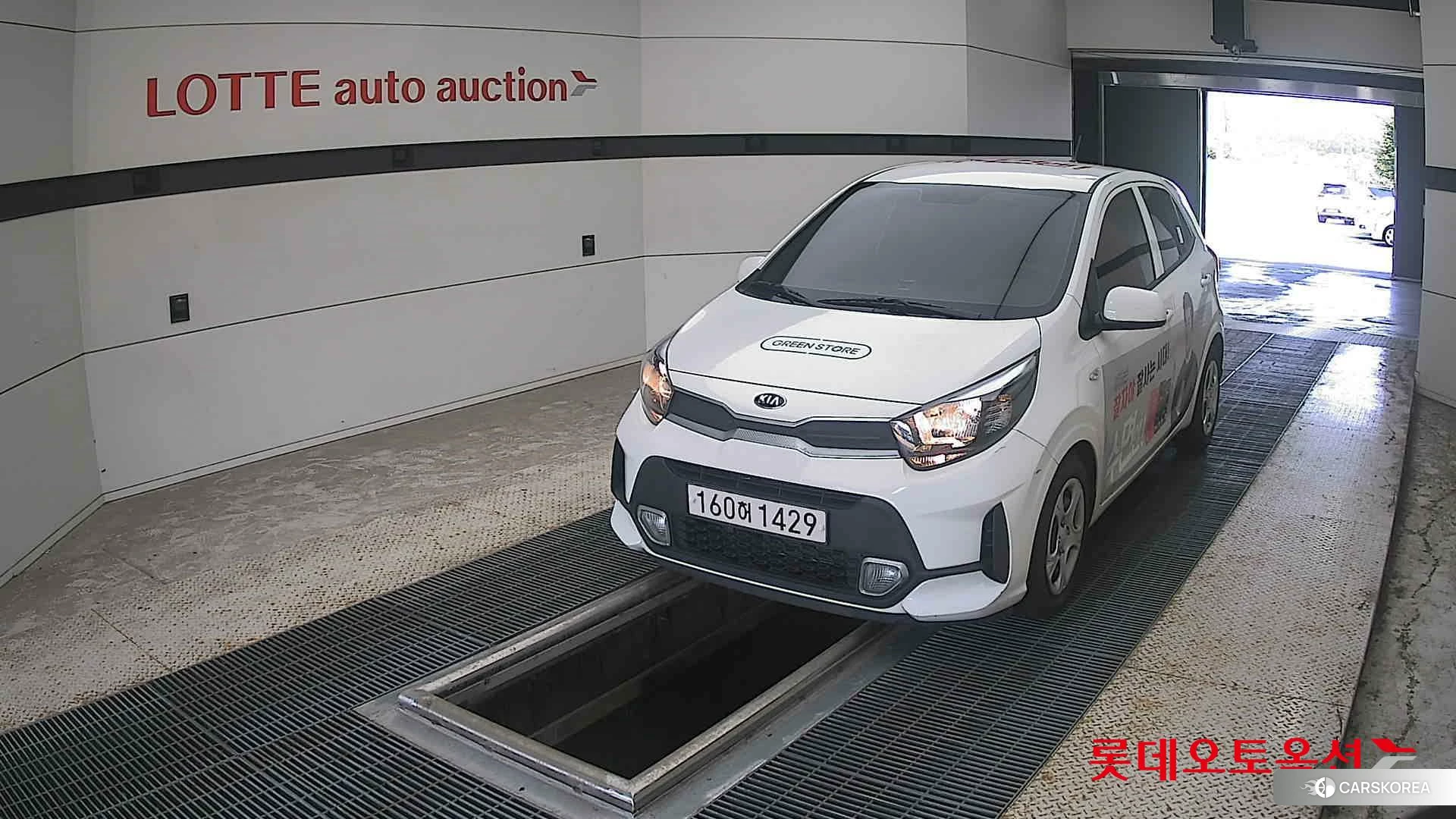 Kia Morning 2021 Clear White из Кореи