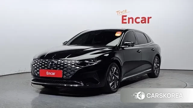 Hyundai The New Grandeur IG Hybrid 2021 Черный из Кореи