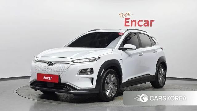 Hyundai Kona Electric 2020 Белый из Кореи
