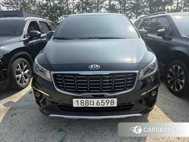 Kia The New Carnival 2020 Черный из Кореи