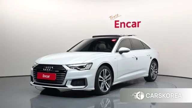 Audi A6 (C8) 2020 Белый из Кореи