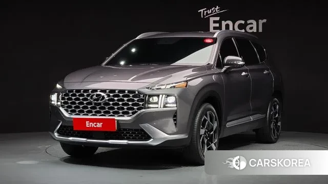 Hyundai The New Santa Fe 2021 Серый из Кореи