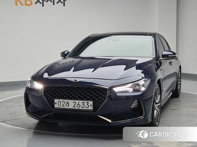 Genesis G70 2018 Синий из Кореи