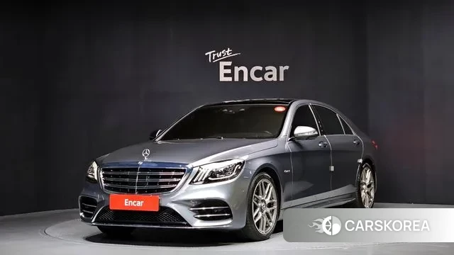 Mercedes-Benz S-Class W222 2018 Серый из Кореи