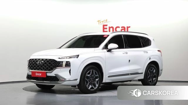 Hyundai The New Santa Fe 2021 Белый из Кореи