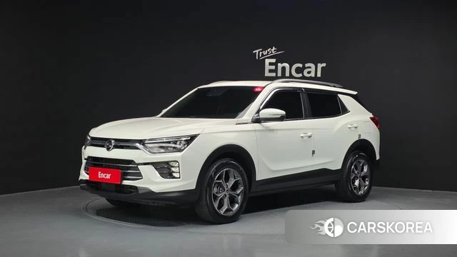 Ssangyong Beautiful Korando 2021 Белый из Кореи