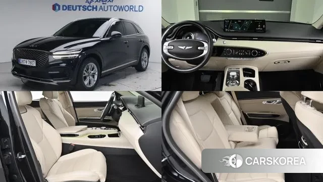 Genesis GV70 2021 Черный из Кореи