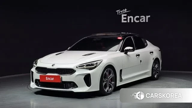 Kia Stinger 2019 Белый из Кореи