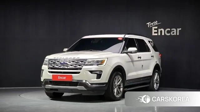 Ford Explorer 2018 Белый из Кореи