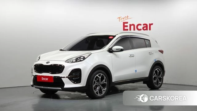 Kia Sportage The Bold 2018 Белый из Кореи