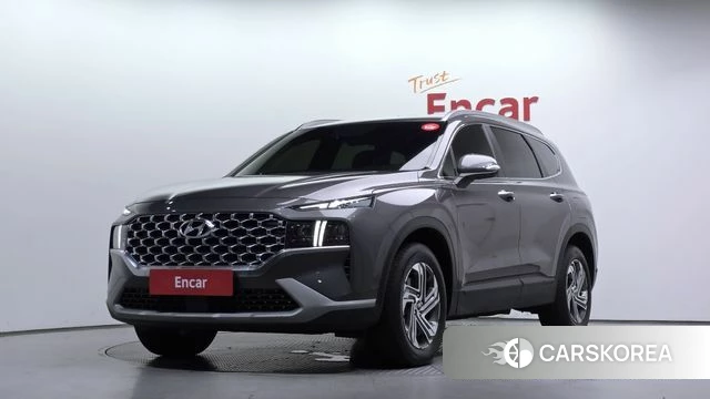 Hyundai The New Santa Fe 2021 Серый из Кореи