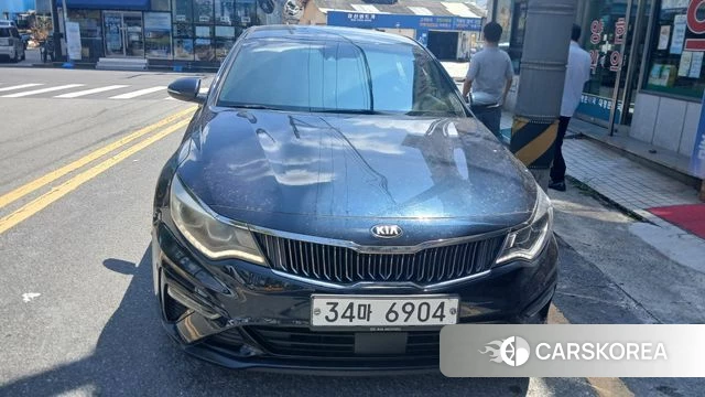 Kia The New K5 2nd generation 2018 Синий из Кореи