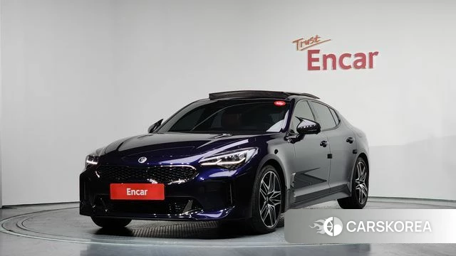 Kia Stinger Meister 2021 Синий из Кореи
