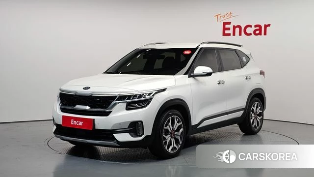 Kia Seltos 2021 Белый из Кореи
