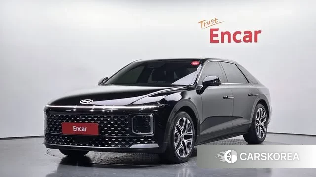 Hyundai Grandeur (GN7) 2023 Черный из Кореи