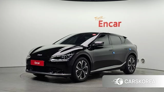 Kia EV6 2023 Черный из Кореи