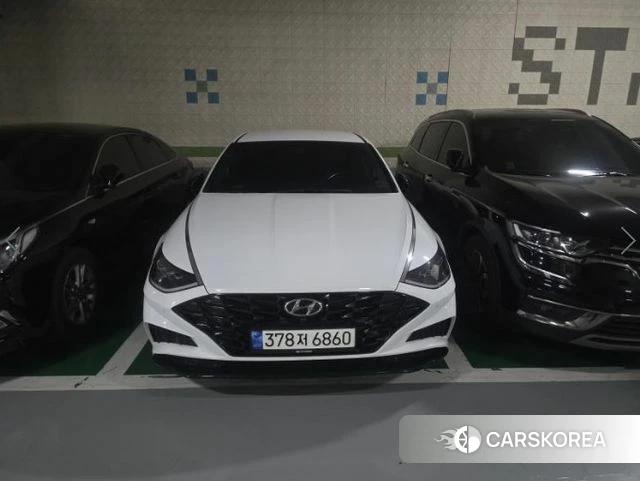 Hyundai Sonata (DN8) 2023 Белый из Кореи