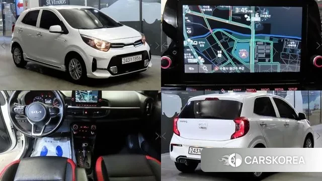 Kia Morning Urban (JA) 2021 Белый из Кореи