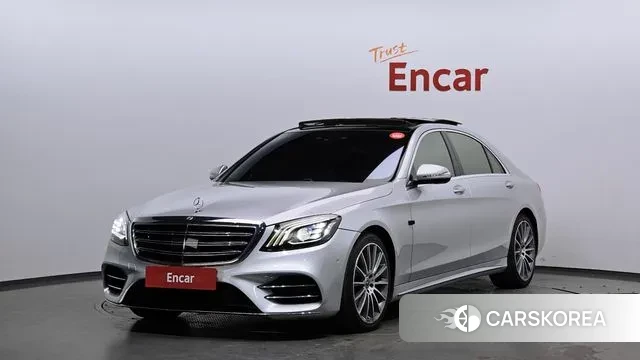 Mercedes-Benz S-Class W222 2018 Серебряный из Кореи