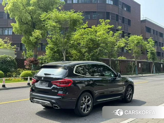 BMW X3 2021 Черный из Китая