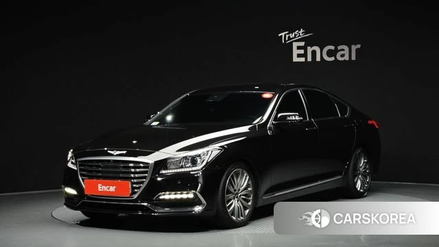 Genesis G80 2018 Черный из Кореи