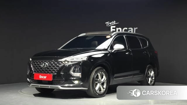Hyundai Santa Fe TM 2019 Черный из Кореи