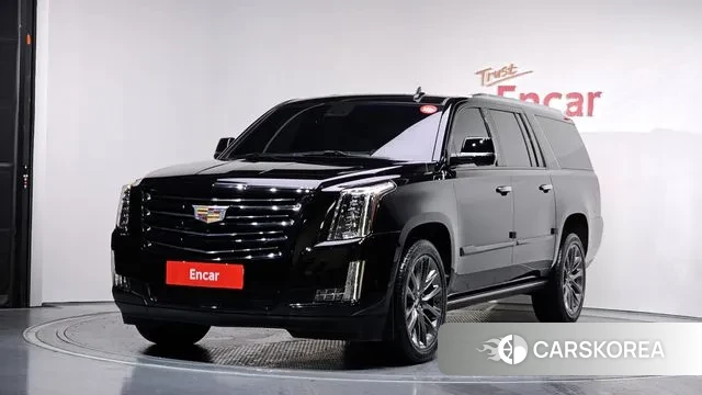 Cadillac Escalade 2019 Черный из Кореи