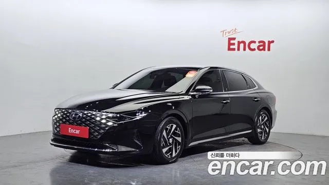 Hyundai The New Grandeur IG Hybrid 2019 Черный из Кореи