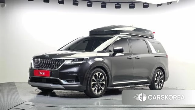 Kia Carnival 4th generation 2021 Серый из Кореи