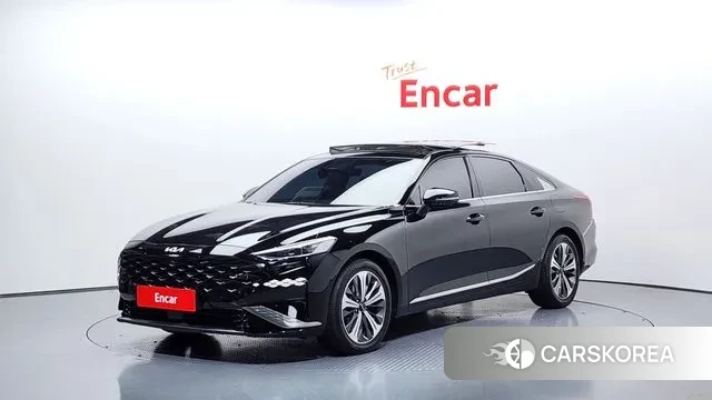 Kia K8 Hybrid 2022 Черный из Кореи