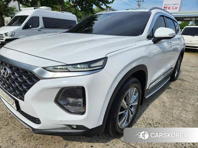 Hyundai Santa Fe TM 2019 Белый из Кореи