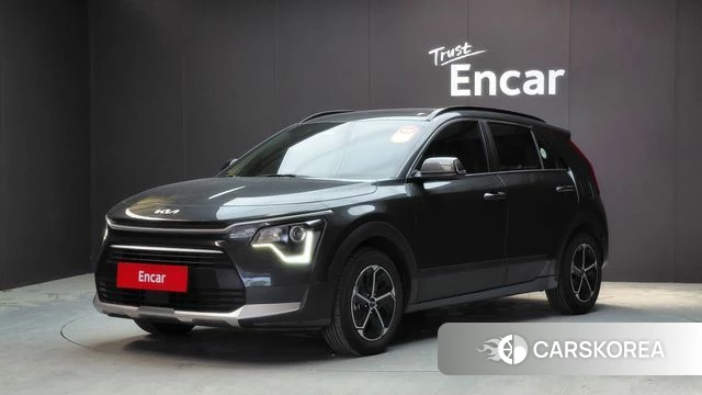 Kia Di Ol Nu Niro 2022 Серый из Кореи