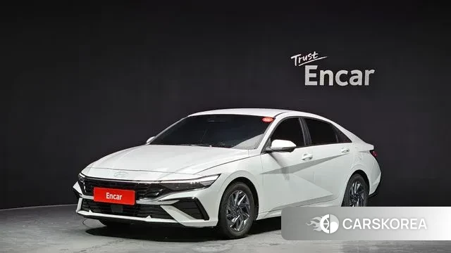 Hyundai The New Avante (CN7) 2024 Белый из Кореи