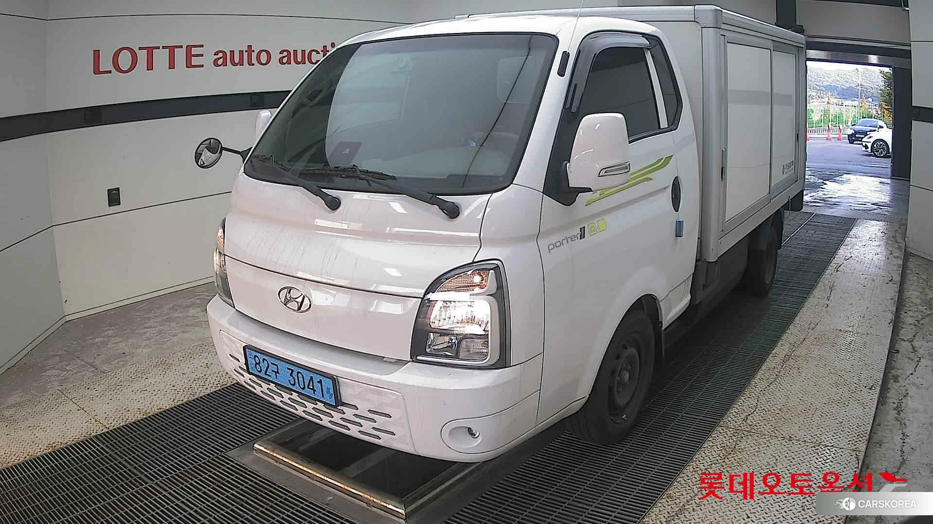 Hyundai Porter II electric 2021 Белый из Кореи