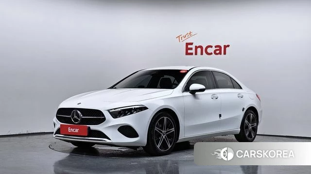 Mercedes-Benz A-Class W177 2024 Белый из Кореи