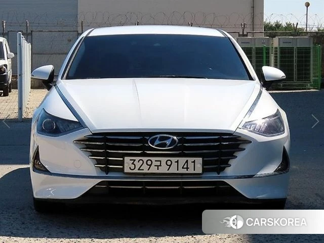 Hyundai Sonata (DN8) 2019 Белый из Кореи
