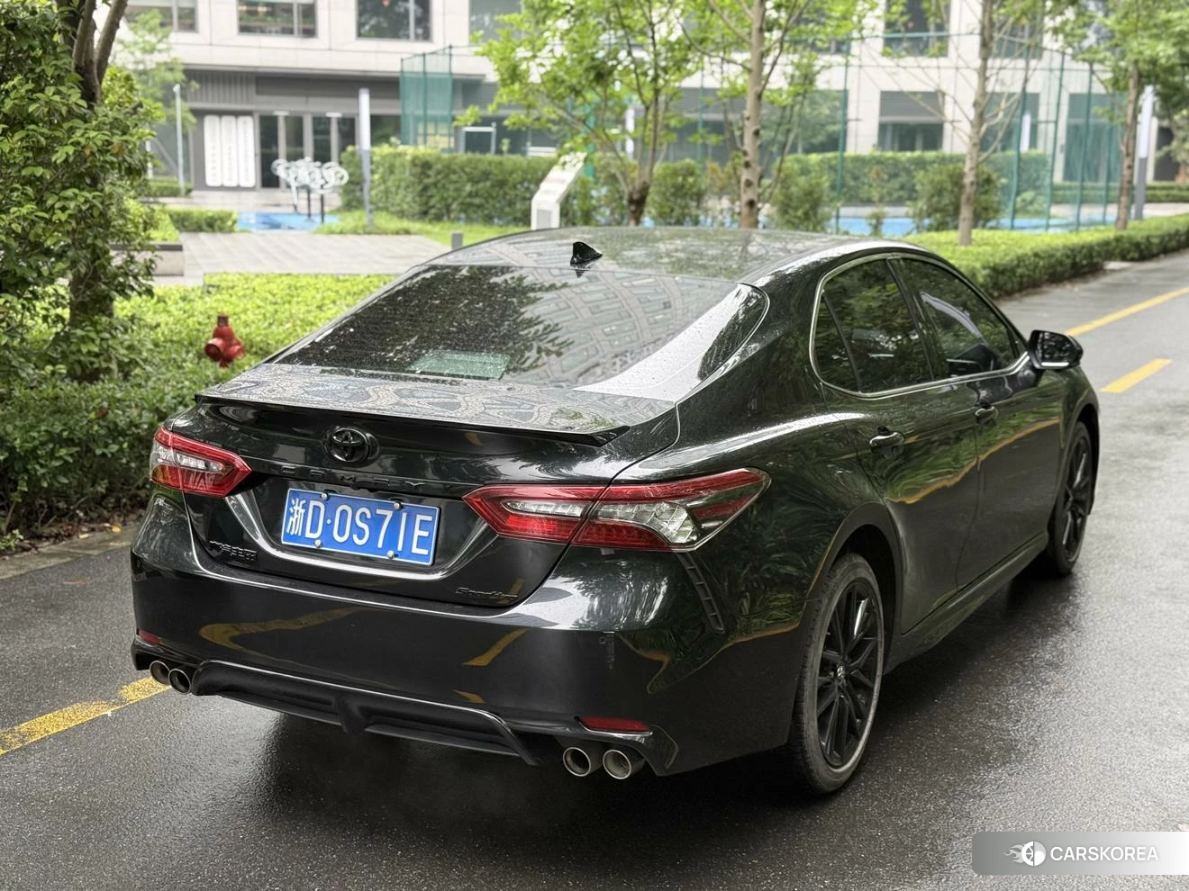 Toyota Camry 2022 Черный из Китая