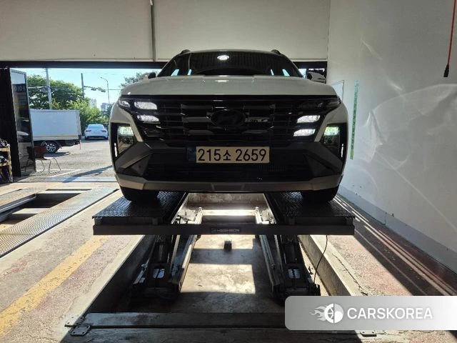 Hyundai The New Tucson (NX4) 2024 Белый из Кореи