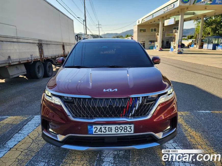 Kia Carnival 4th generation 2021 Фиолетовый из Кореи