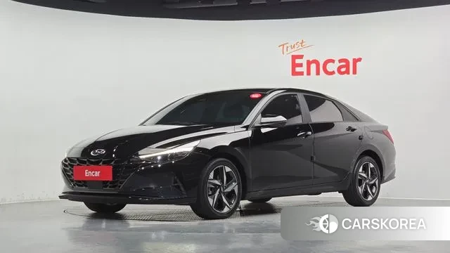 Hyundai Avante (CN7) 2022 Черный из Кореи