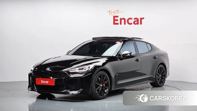 Kia Stinger Meister 2022 Черный из Кореи