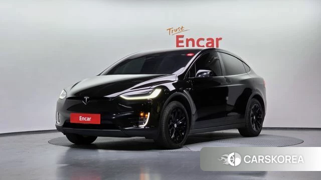 Tesla Model X 2020 Черный из Кореи