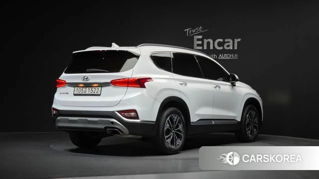 Hyundai Santa Fe TM 2020 Белый из Кореи