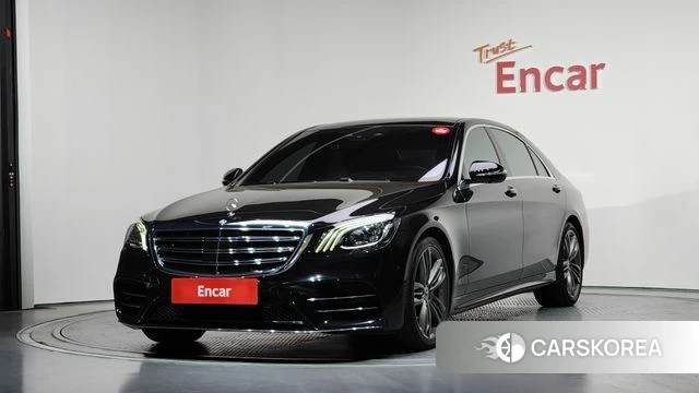 Mercedes-Benz S-Class W222 2018 Черный из Кореи