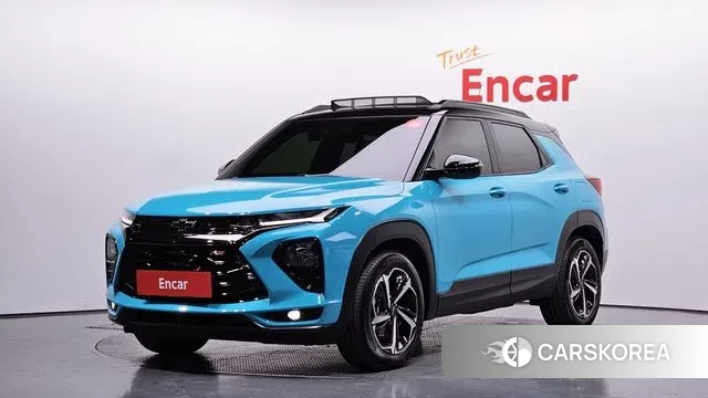 Chevrolet (GM Daewoo) Trailblazer 2021 Синий из Кореи