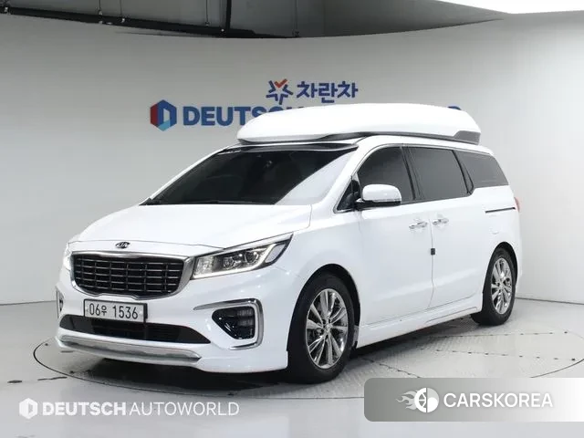 Kia The New Carnival 2019 Белый из Кореи
