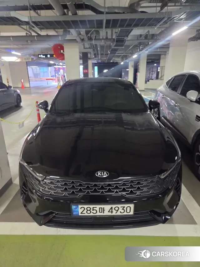 Kia K5 Hybrid 3rd Generation 2021 Черный из Кореи