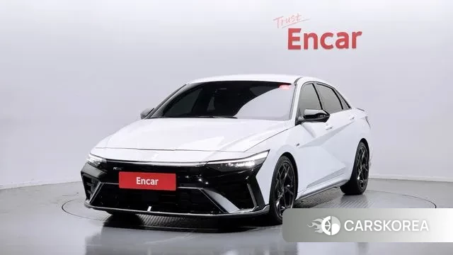 Hyundai The New Avante (CN7) 2024 Белый из Кореи