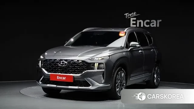 Hyundai The New Santa Fe 2021 Серый из Кореи